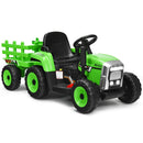 12V Ride on Tractor with 3-Gear-Shift Ground Loader for Kids 3+ Years Old by LJGDeals
