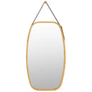 30 Inch Modern Rectangle Wall Hanging Framed Mirror by LJGDeals