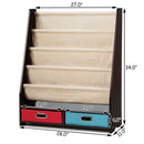 Kids Book and Toys Organizer Shelves by LJGDeals