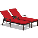 2 Pieces Patio Rattan by LJGDeals