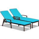 2 Pieces Patio Rattan by LJGDeals