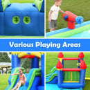 Kids Inflatable Bounce House Water Slide without Blower by LJGDeals
