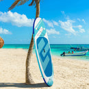 10 Feet Inflatable Stand Up Paddle Board 6 Inch Thick with Accessory Pack by LJGDeals