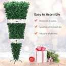 7 Feet Unlit Upside Down Artificial Christmas Tree by LJGDeals