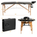 Portable Adjustable Facial Spa Bed with Carry Case by LJGDeals