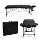 84 Inch L Portable Adjustable Massage Bed with Carry Case for Facial Salon Spa by LJGDeals