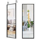Full Length Metal Door Mirror with Adjustable Hook by LJGDeals