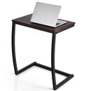 Steel Frame C-shaped Sofa Side End Table-Coffee by LJGDeals