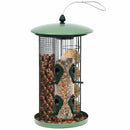 3-in-1 Metal Hanging Wild Bird Feeder with 4 Feeding Ports and Perches by LJGDeals