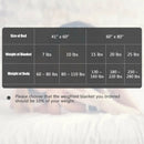 10lbs 3 Pieces Heavy Weighted Duvet Blanket-Pink by LJGDeals