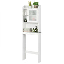 Bathroom Space Saver White Over-the-Toilet Cabinet by LJGDeals