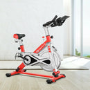 Stationary Silent Belt Adjustable Exercise Bike with Phone Holder and Electronic Display by LJGDeals