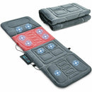Foldable Massage Mat with Heat and 10 Vibration Motors by LJGDeals