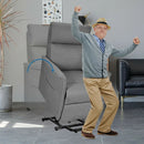 Power Lift Massage Recliner Chair for Elderly with Heavy Padded Cushion by LJGDeals