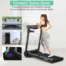 3HP Electric Folding Treadmill with Bluetooth Speaker by LJGDeals