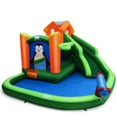 Inflatable Slide Bouncer and Water Park Bounce House Without Blower by LJGDeals