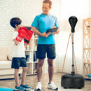 Adjustable Freestanding Punching Bag with Boxing Gloves by LJGDeals