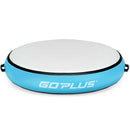 40 Inch Inflatable Round Gymnastic Mat with Electric Pump by LJGDeals