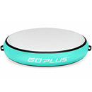 40 Inch Inflatable Round Gymnastic Mat with Electric Pump by LJGDeals