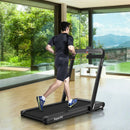 4.75HP 2 In 1 Folding Treadmill with Remote APP Control by LJGDeals