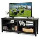 4-Cubby TV Stand for TV's up to 65 Inch with 3-Position Height Adjustable Shelf by LJGDeals