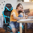 Reclining Racing Chair with Lumbar Support Footrest by LJGDeals