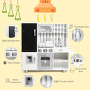 Wooden Pretend Play Kitchen Sets with Simulated Sound by LJGDeals