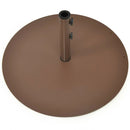 29.5 Inch Outdoor Steel Umbrella Base Stand for Backyard and Poolside by LJGDeals