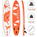 Inflatable Stand Up Paddle Board with Backpack Aluminum Paddle Pump by LJGDeals