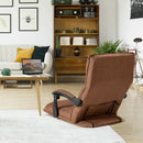 14-Position Adjusting Lazy Sofa Chair with Waist Pillow and Armrests by LJGDeals