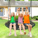 40 Inch Flying Saucer Tree Swing Outdoor Play Set with Adjustable Ropes Gift for Kids by LJGDeals