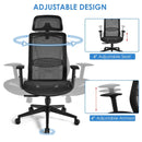 Height Adjustable Ergonomic High Back Mesh Office Chair with Hange by LJGDeals
