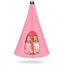 32 Inch Kids Nest Swing Chair Hanging Hammock Seat for Indoor Outdoor by LJGDeals
