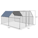 9.5 x 12.5 Feet Large Walk In Chicken Coop Run House by LJGDeals