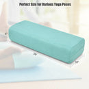 Yoga Bolster Pillow with Washable Cover and Carry Handle by LJGDeals