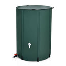 100 Gallon Portable Rain Barrel Water Collector Tank with Spigot Filter by LJGDeals