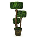 36 Inch Artificial Boxwood Topiary UV Protected Indoor Outdoor Tree by LJGDeals