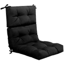 22 x 44 Inch Tufted Outdoor Patio Chair Seating Pad by LJGDeals