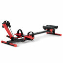4-in-1 Folding Rowing Machine with Control Panel for Home Gym by LJGDeals