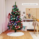 6 Feet Pre-lit Fiber Optic Artificial Christmas Tree with 617 Branch Tips by LJGDeals