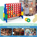 4-to-Score Giant Game Set with Net Storage-Blue by LJGDeals