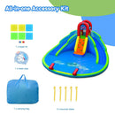 Inflatable Waterslide Bounce House with Upgraded Handrail without Blower by LJGDeals
