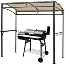 7 x 4.5 Feet Grill Gazebo Outdoor Patio Garden BBQ Canopy Shelter-Brown by LJGDeals