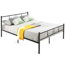 Twin/Full/Queen Size Metal Bed Frame with Headboard and Footboard by DirectDeals