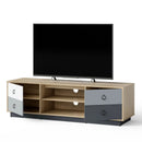 Modern 55 Inch TV Stand with 2 Storage Cabinets for TVs up to 60 Inch by LJGDeals