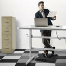 Portable Anti-Fatigue Standing Mat with Massage Point and Diverse Terrain for Office and Home-Black by LJGDeals