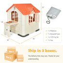Kid’s Playhouse Pretend Toy House For Boys and Girls 7 Pieces Toy Set by LJGDeals