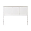 Full Wood Headboard Flat Panel with Pre-drilled Holes and Height Adjustment by LJGDeals