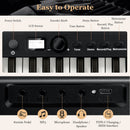88-Key Folding Electric Lighted Piano Full-Size Portable Keyboard MIDI