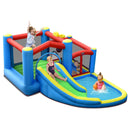 Inflatable Kids Water Slide Bounce Castle with 480W Blower by LJGDeals
